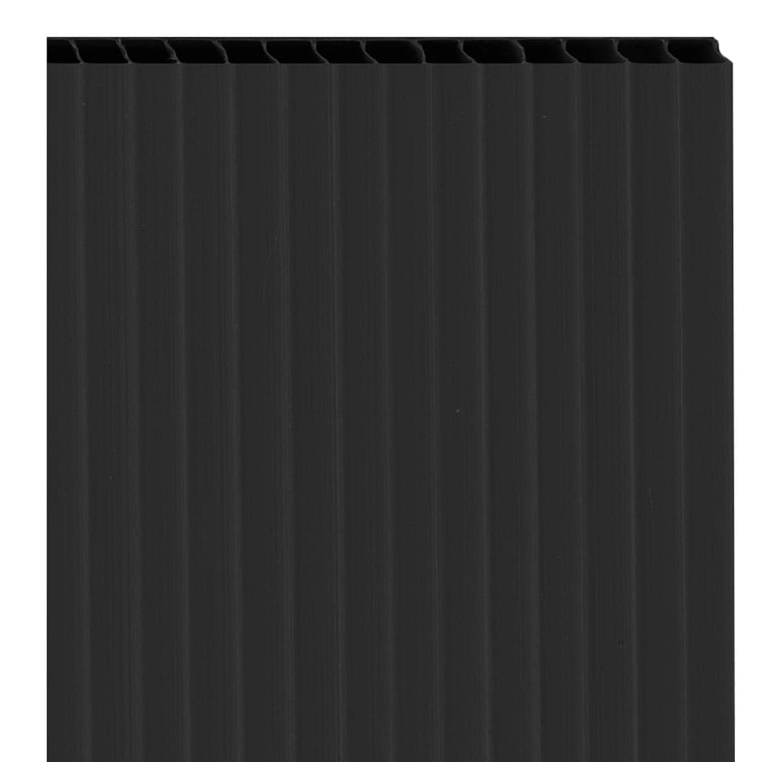 Black Coroplast Corrugated Sheet