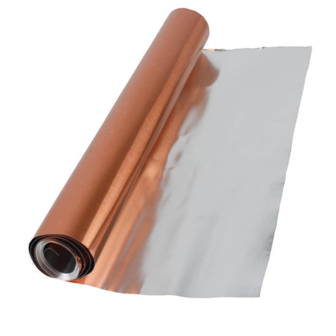 Roll of Silver/Copper 2-Tone Decorator Tooling Foil by St. Louis Crafts