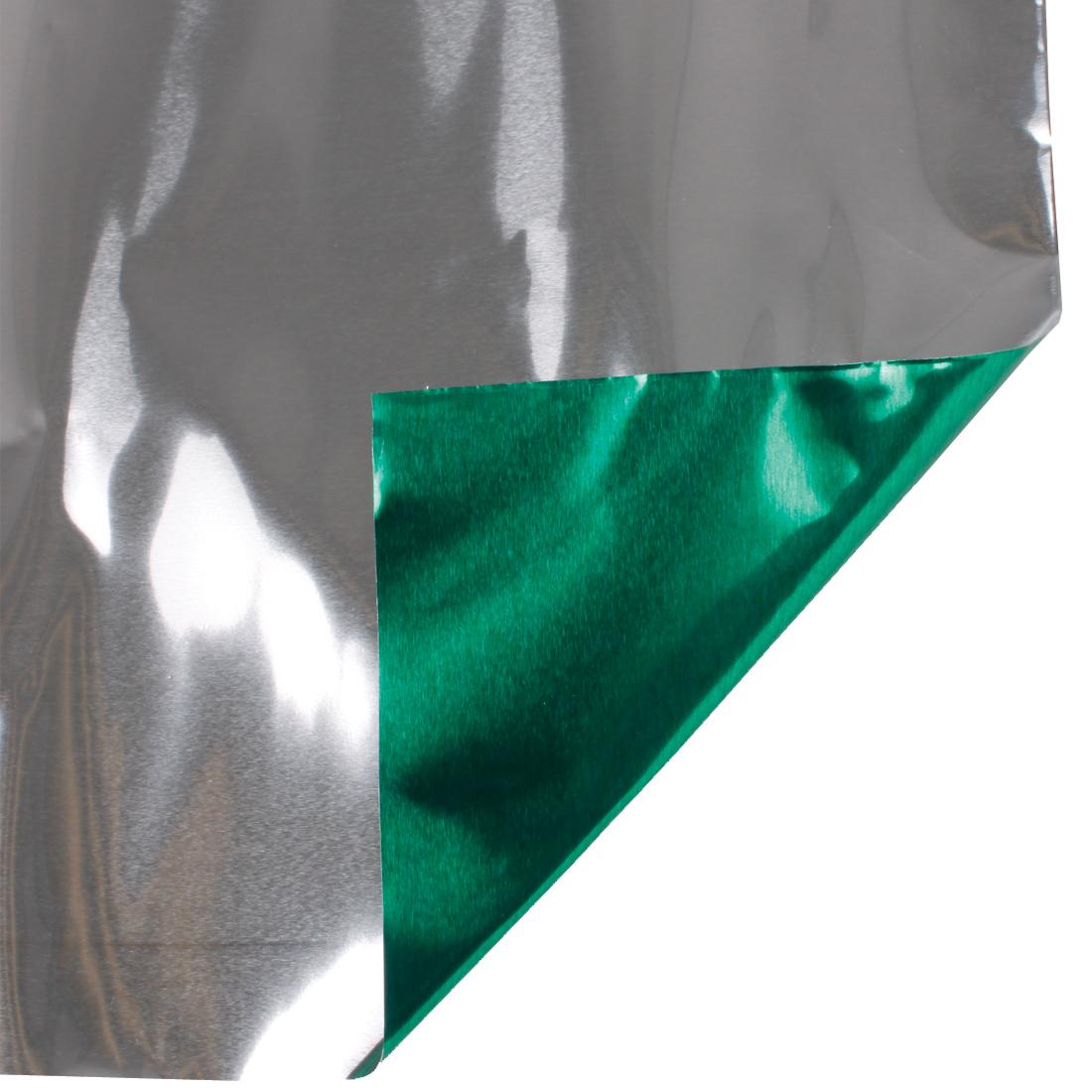 Silver/Emerald Green 2-Tone Decorator Tooling Foil by St. Louis Crafts