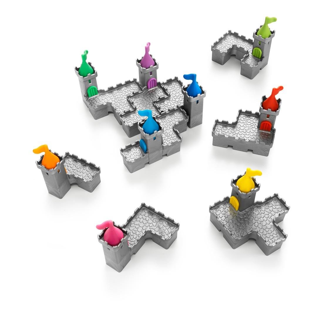 game pieces from Tower Stacks Game by Smart Games