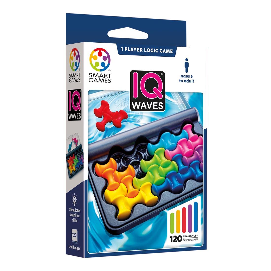 IQ Waves Puzzle Game By Smart Games