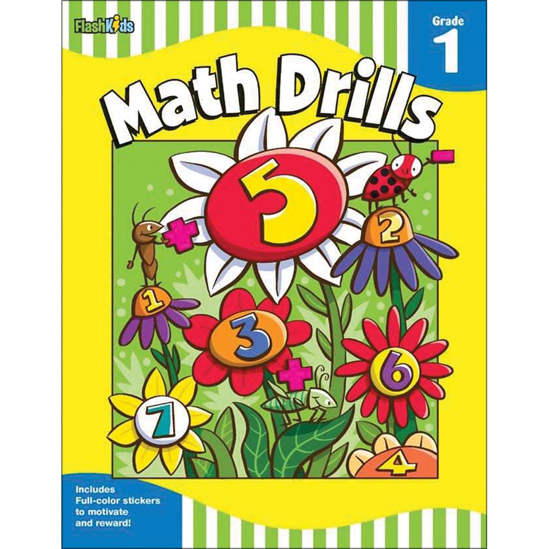 Math Drills Flash Skills Workbook Grade 1