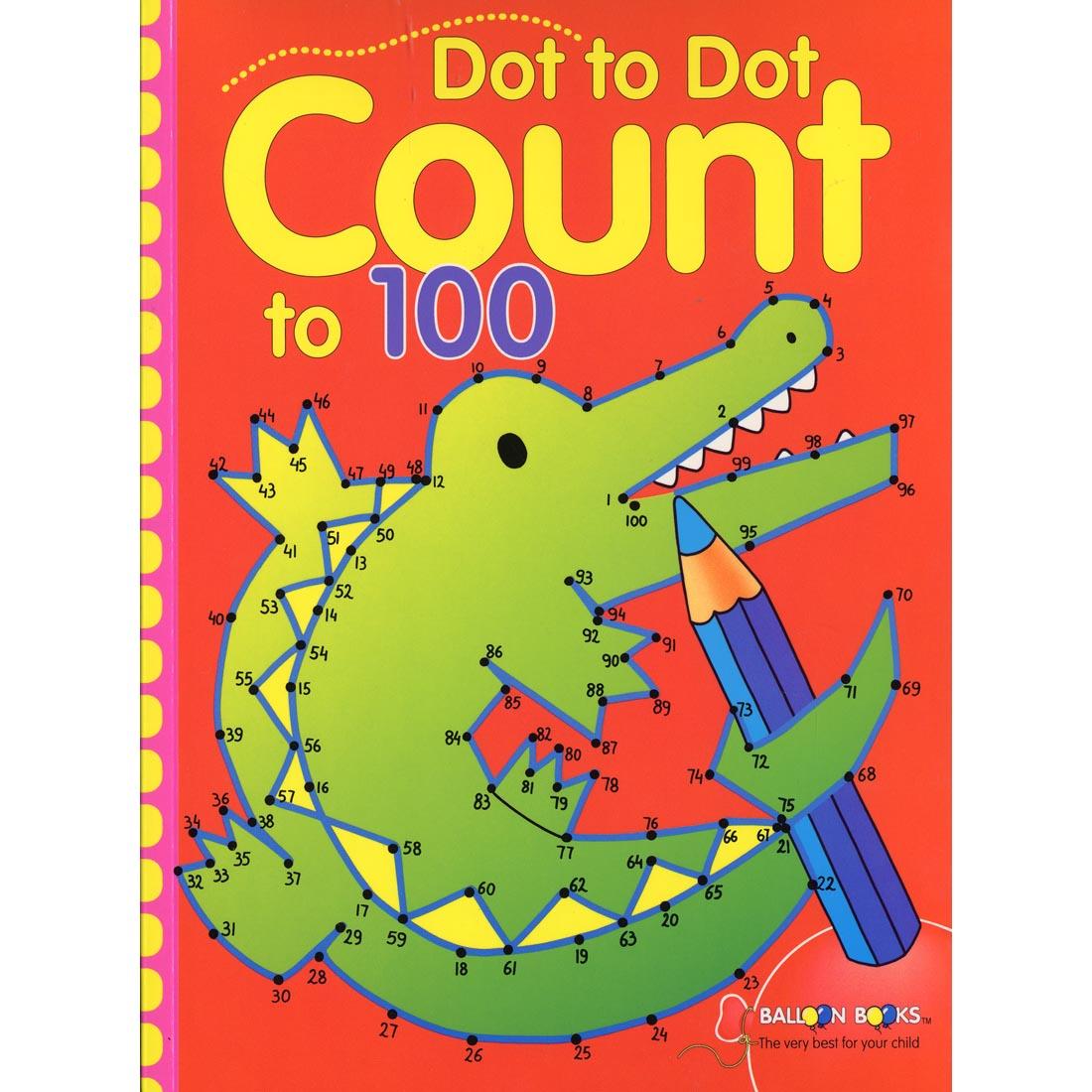 Dot to Dot Count to 100 Book
