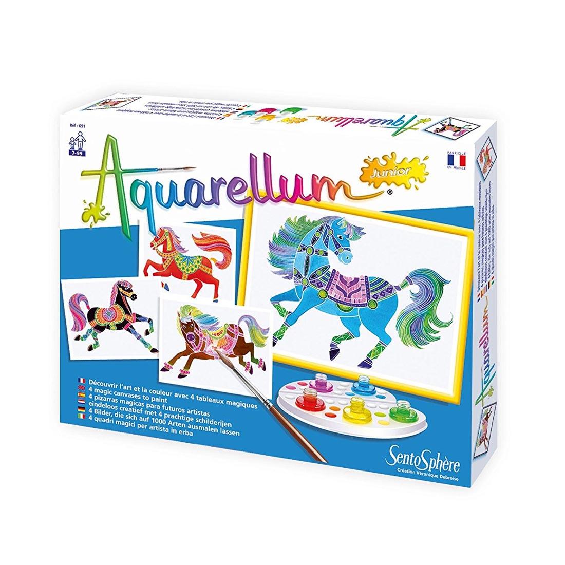 Horses Aquarellum Junior Set