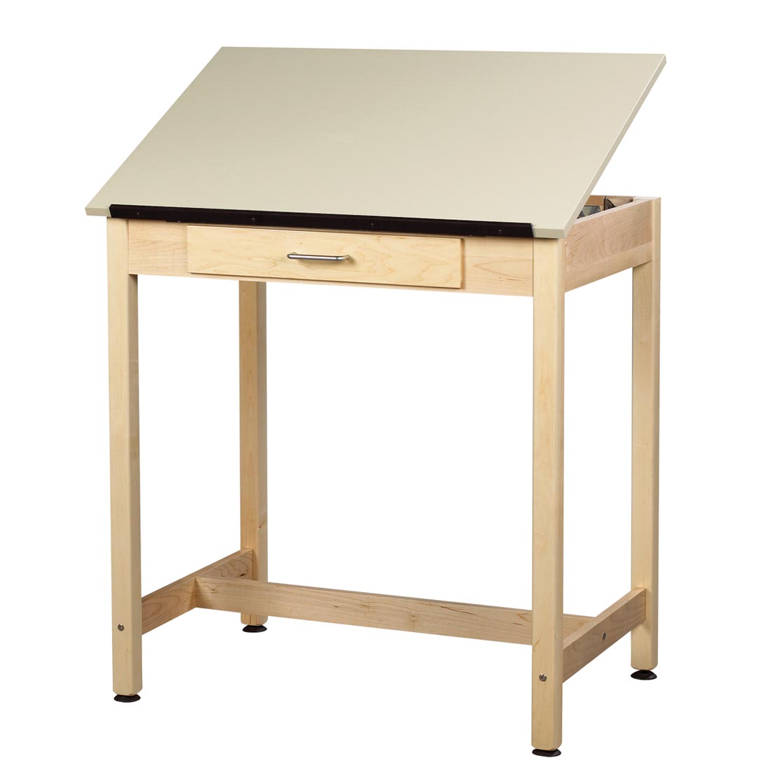 Art & Drafting Table with desk top in slanted position