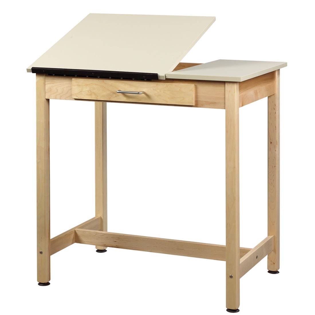 Art & Drafting Table with desk top in slanted position