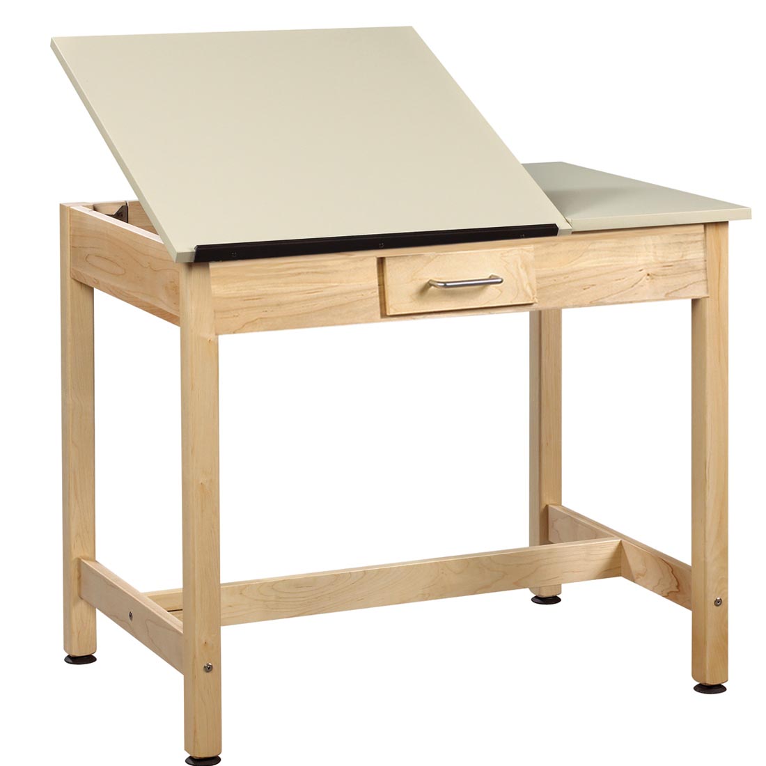 Art & Drafting Table with desk top in slanted position