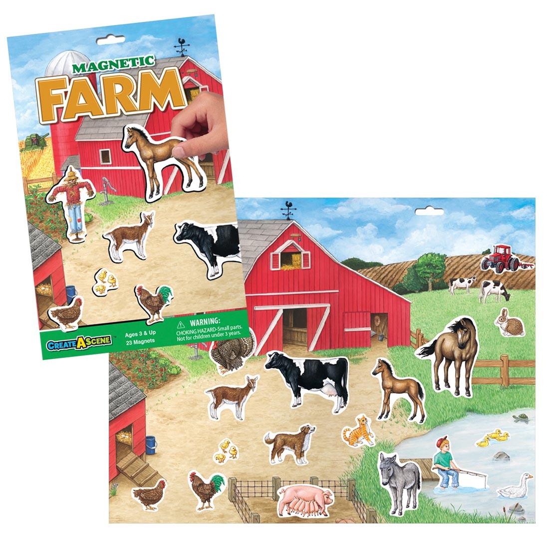 Farm Magnetic Create-A-Scene