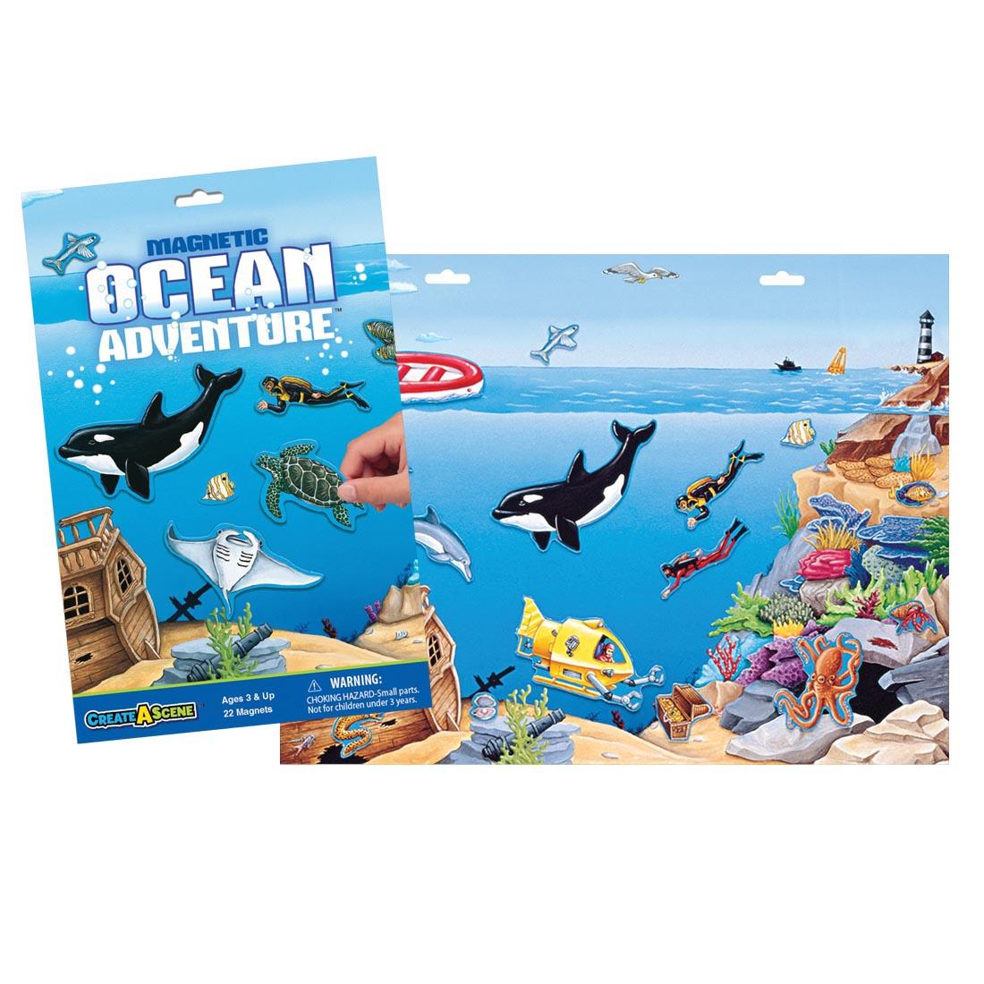 Ocean Adventure Magnetic Create-A-Scene