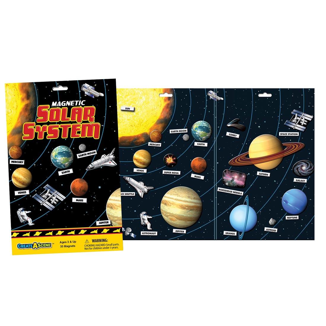 Solar System Magnetic Create-A-Scene