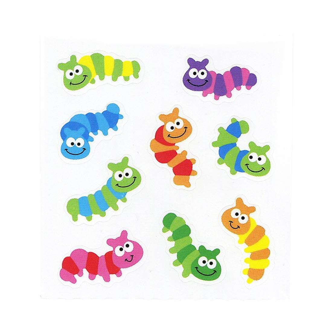 Caterpillar Stickers