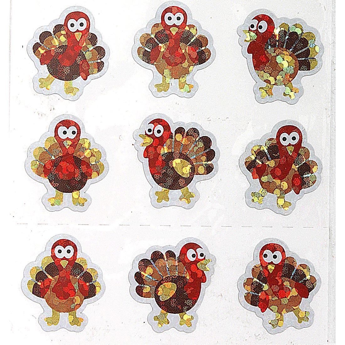 Turkey Stickers