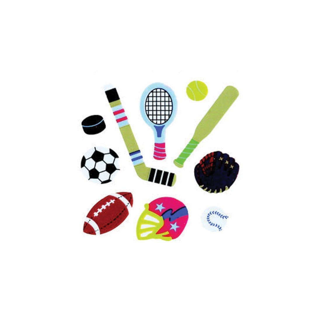 Sports Sandylion Acid-Free Stickers