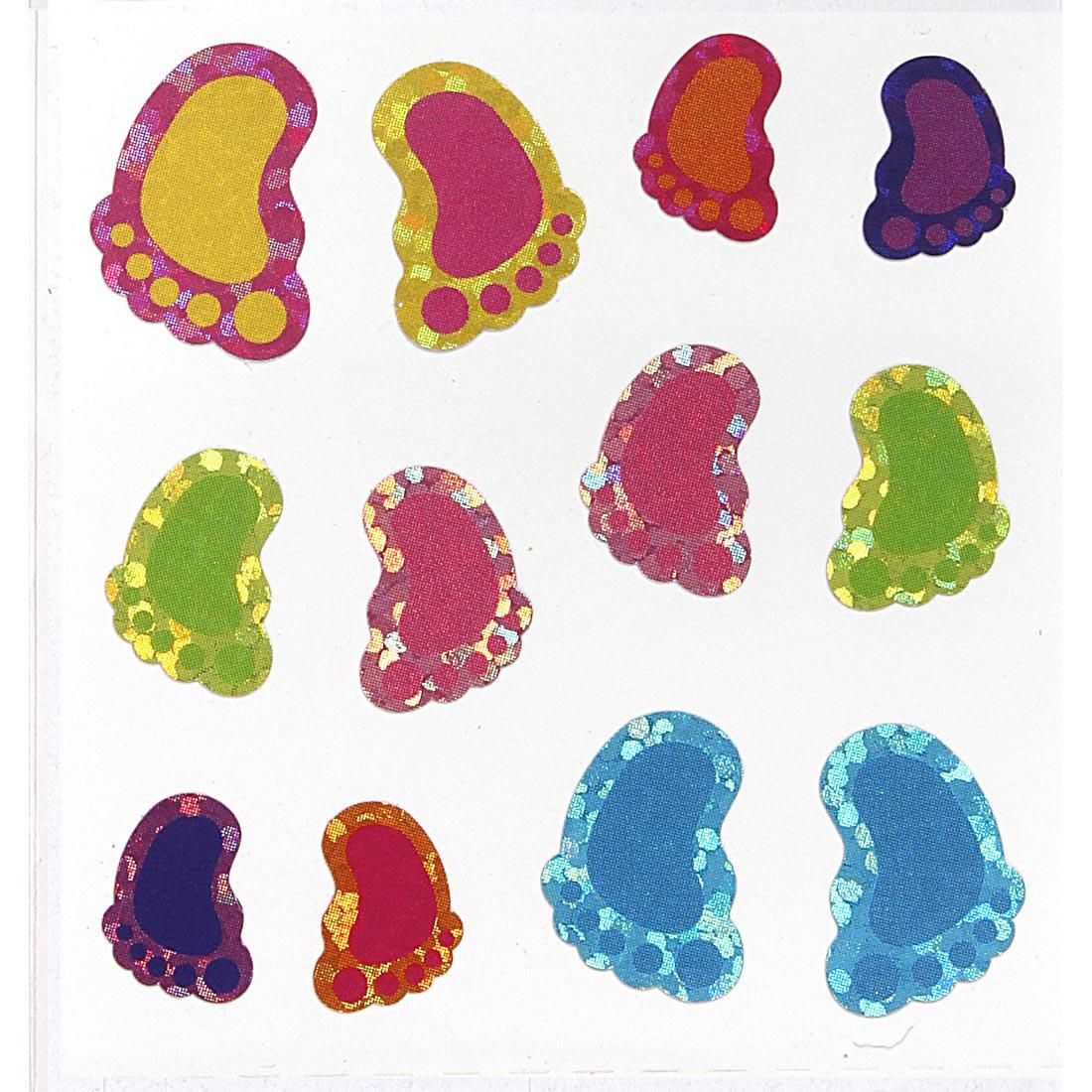 Footprint Stickers