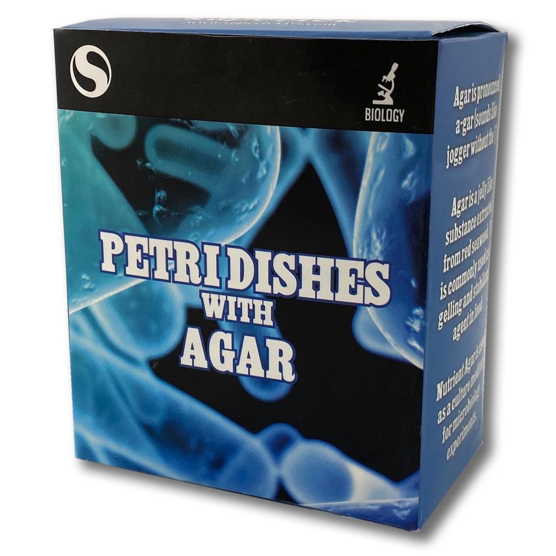 Plastic Petri Dishes With Agar