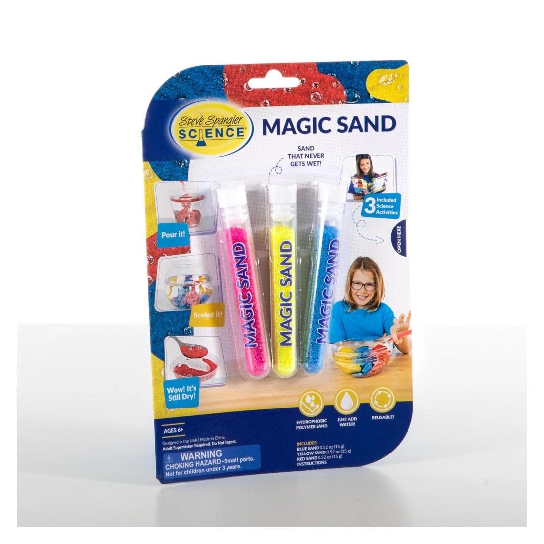 Magic Sand Test Tubes in Package By Steve Spangler Science