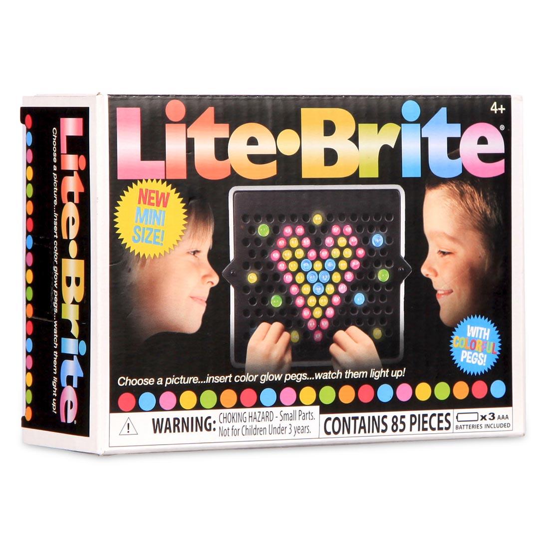 Box for Mini Lite-Brite Light Up Design Toy