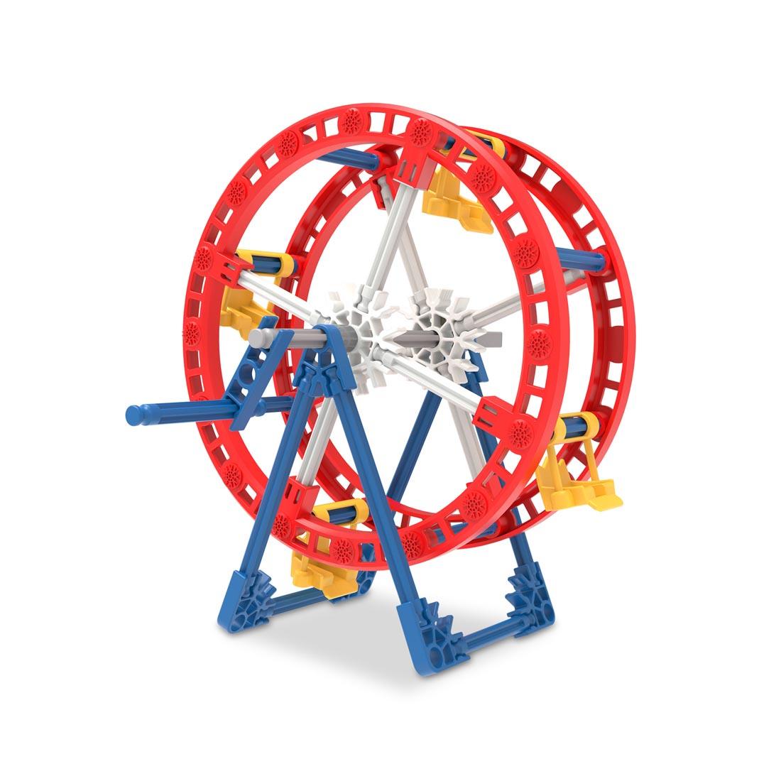 completed K'nex Mini Ferris Wheel