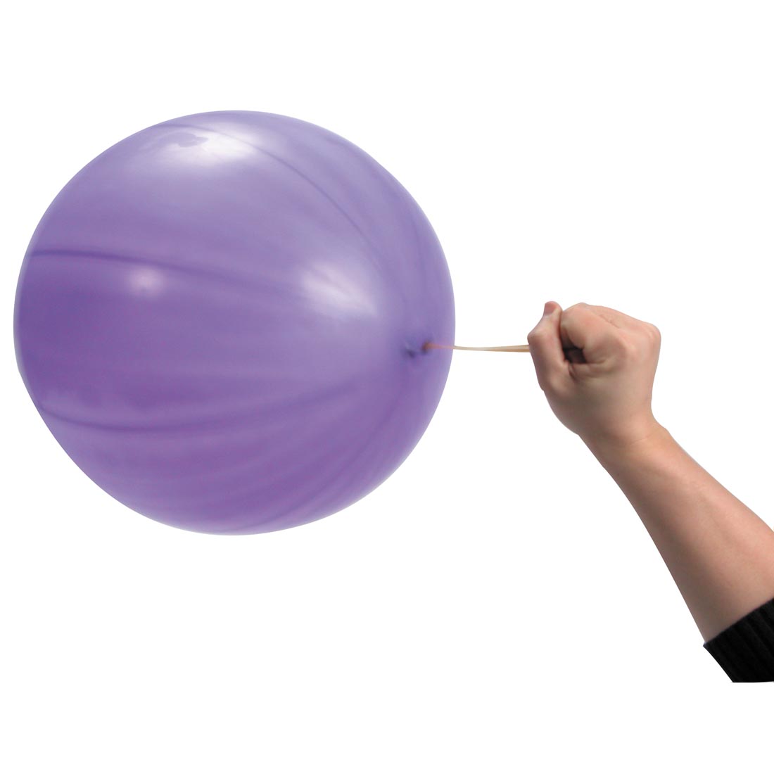 Hand using a Punch Balloon