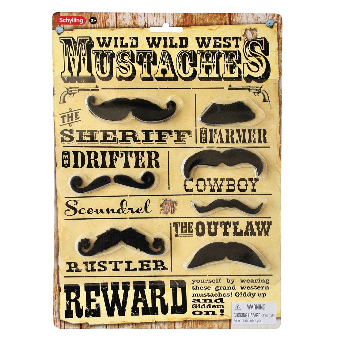 Wild West Mustaches by Schylling