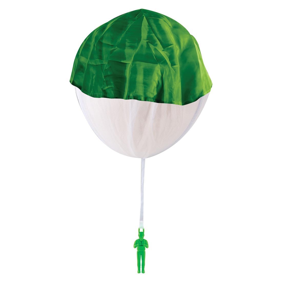 Retro Paratrooper Toy with parachute open