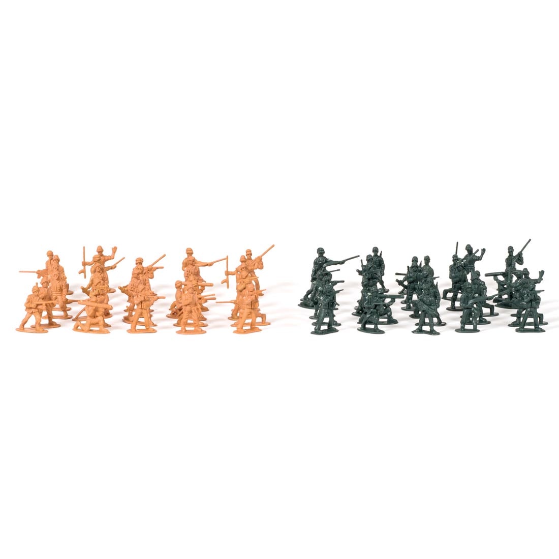 Retro Toys Mini Soldiers in two different colors