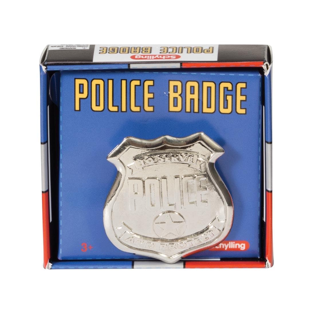 Toy Police Badge in package
