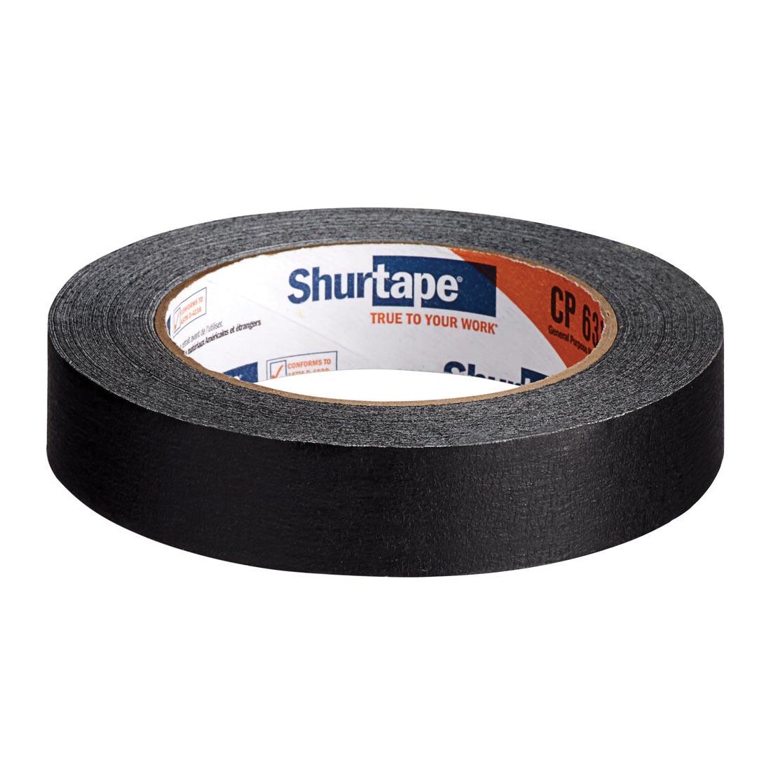 Black Shurtape CP 631 General Purpose Masking Tape