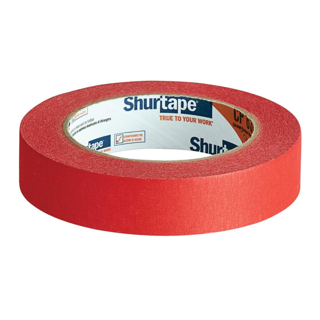 Red Shurtape CP 631 General Purpose Masking Tape