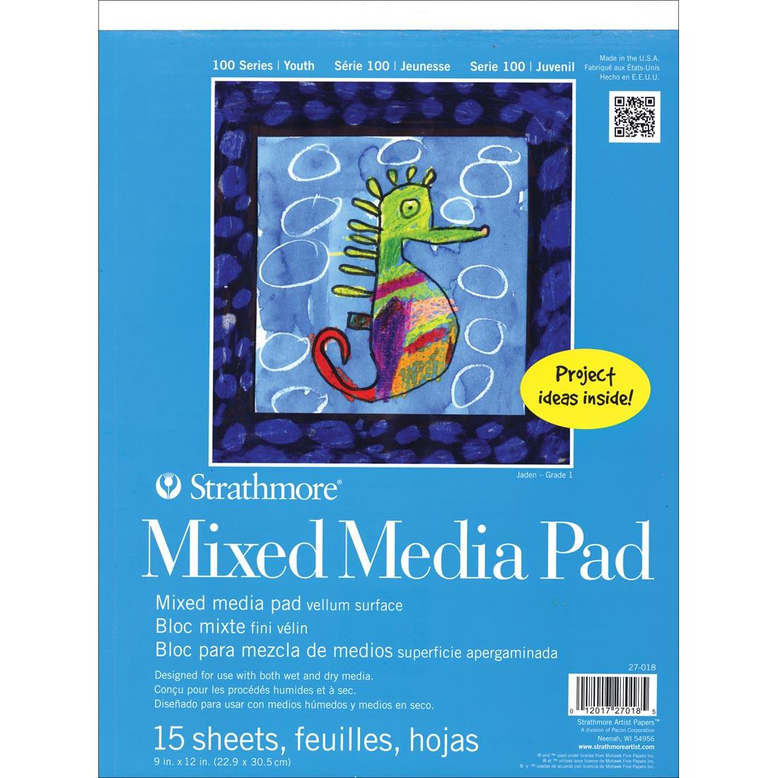 Strathmore 100 Series Mixed Media Pad