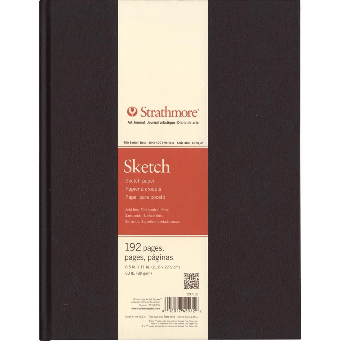 Strathmore 400 Series Hardbound Sketch Book