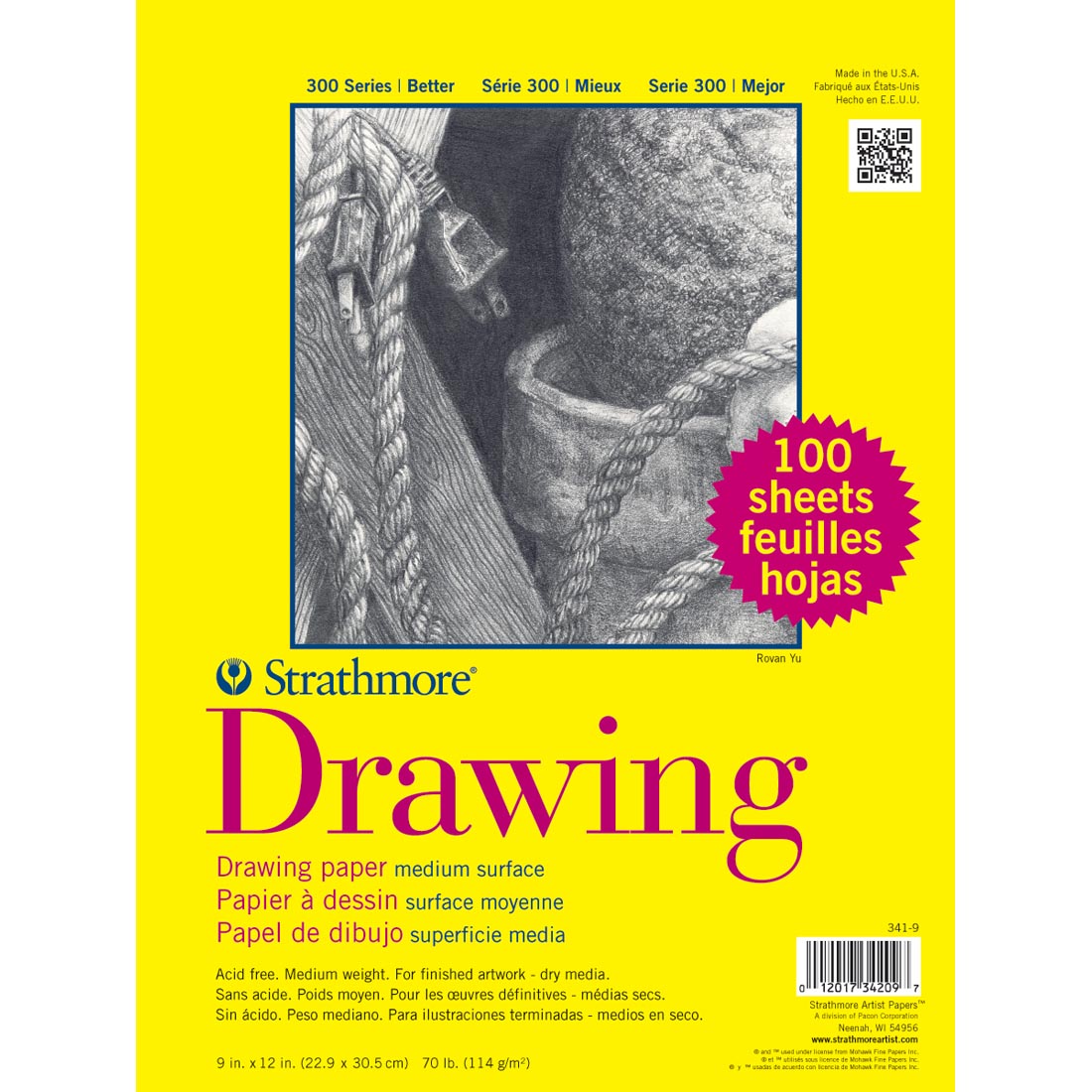 Strathmore 300 Series Drawing Paper Value Pack