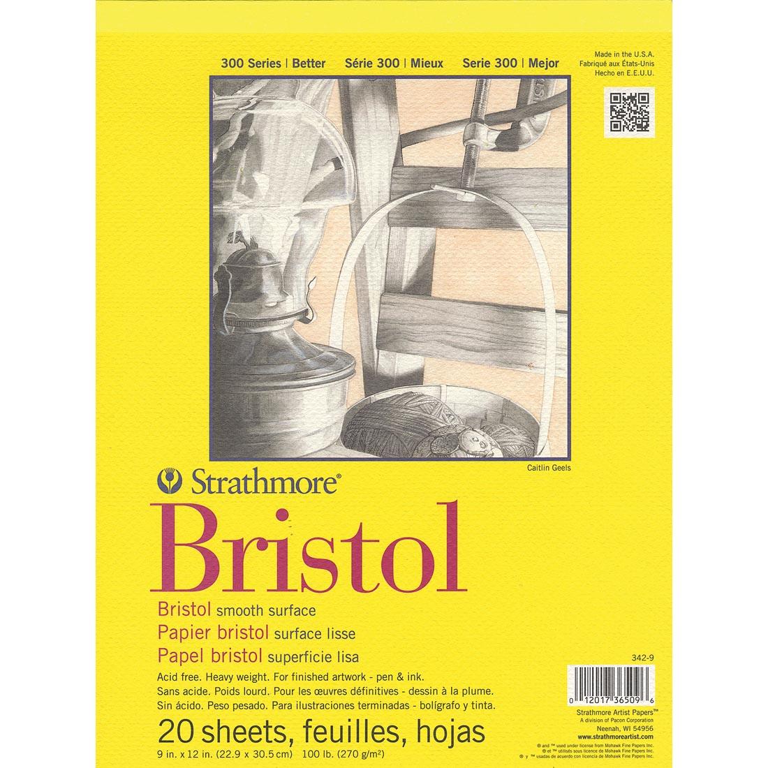 Strathmore 300 Series Smooth Bristol Pad