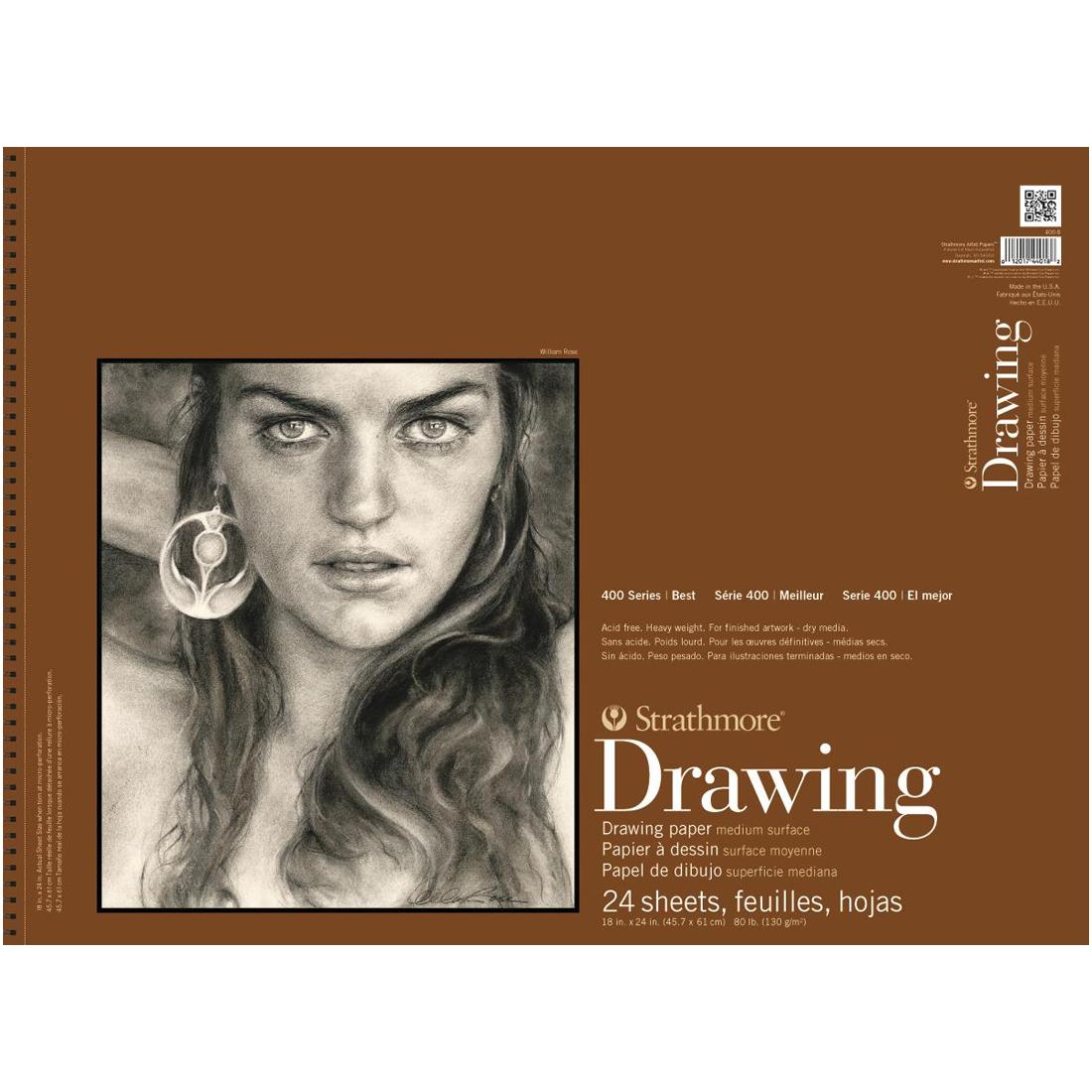 Strathmore 400 Series Drawing Paper Pad