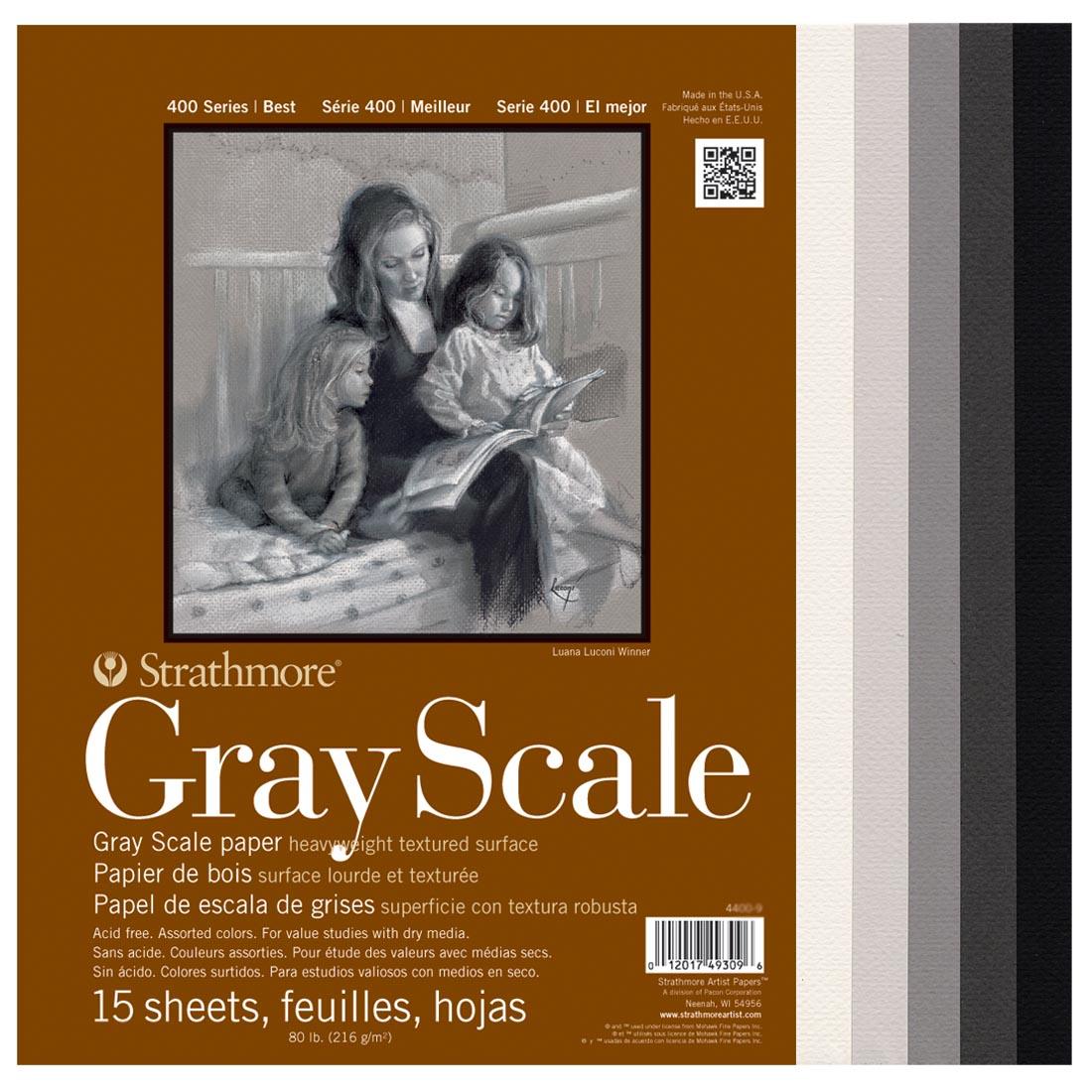 Strathmore 400 Series Gray Scale Pad