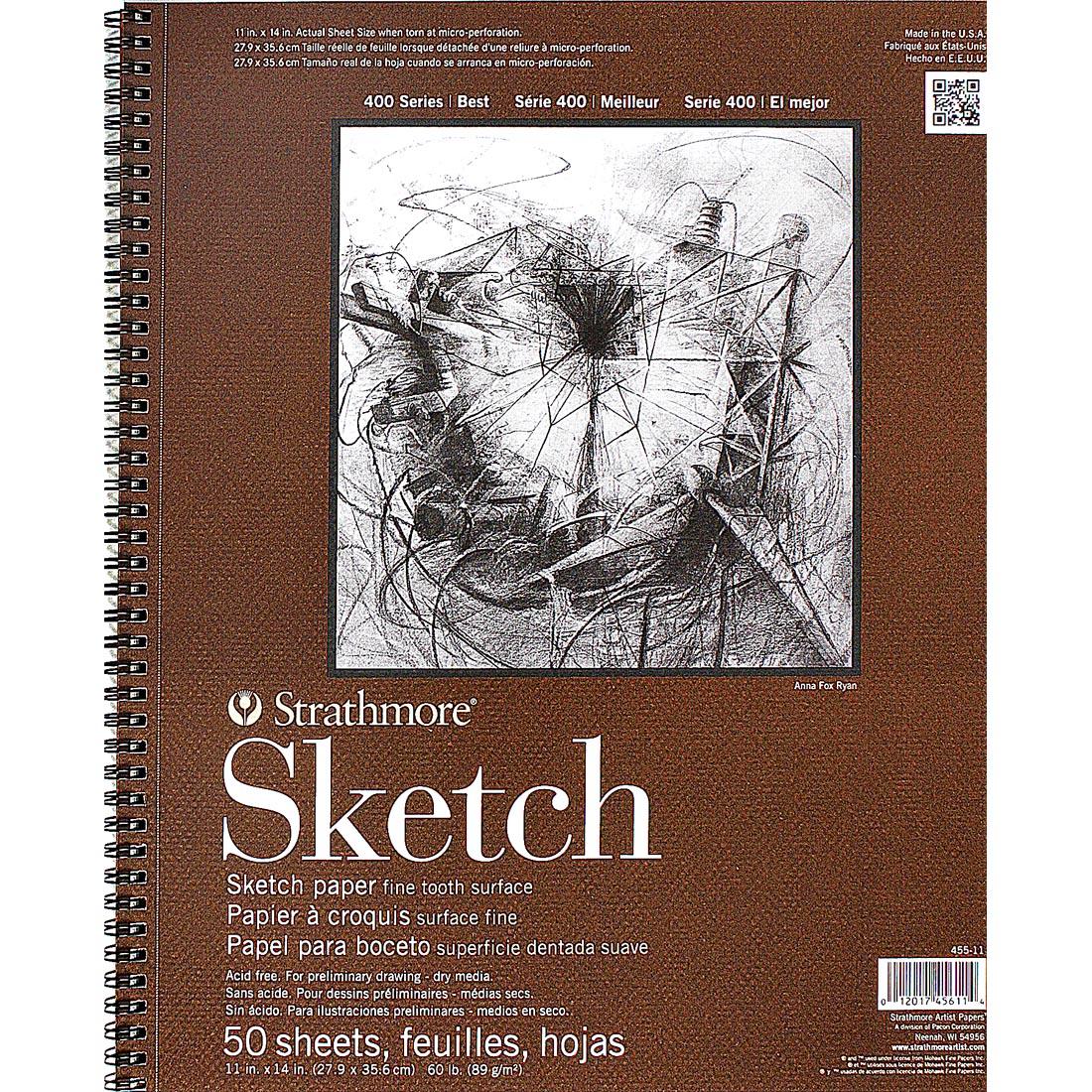 New Strathmore Sketchbook 9x12 50 Sheets Toned Tan