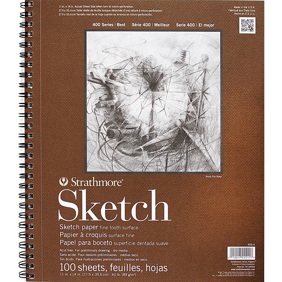 Strathmore 400 Series 9 x 12 Sketch Pad - 100 Sheets