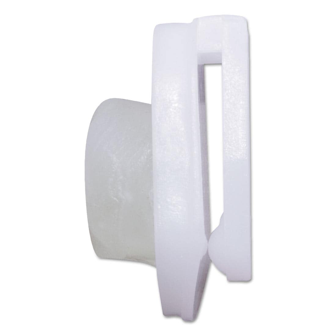 Side view of a White StikkiClip