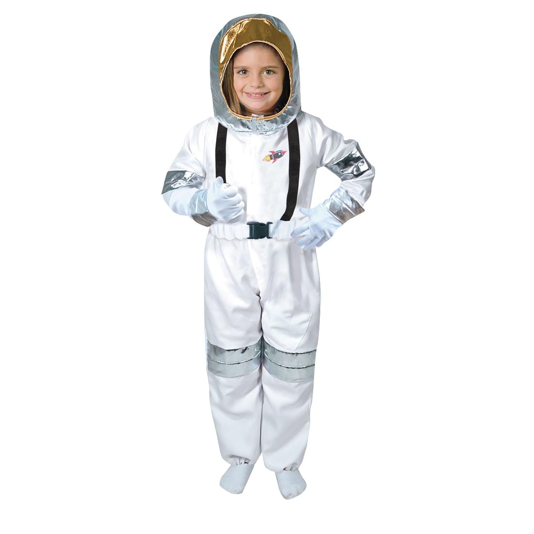 child dressed in the Astronaut Role Play Costume
