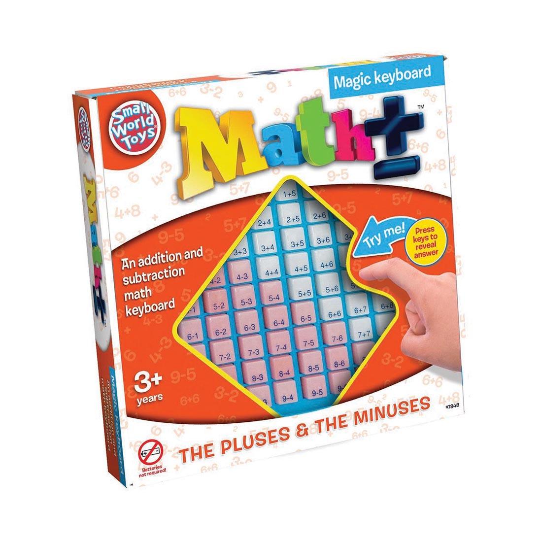 Small World Toys The Pluses and Minuses Keyboard in package