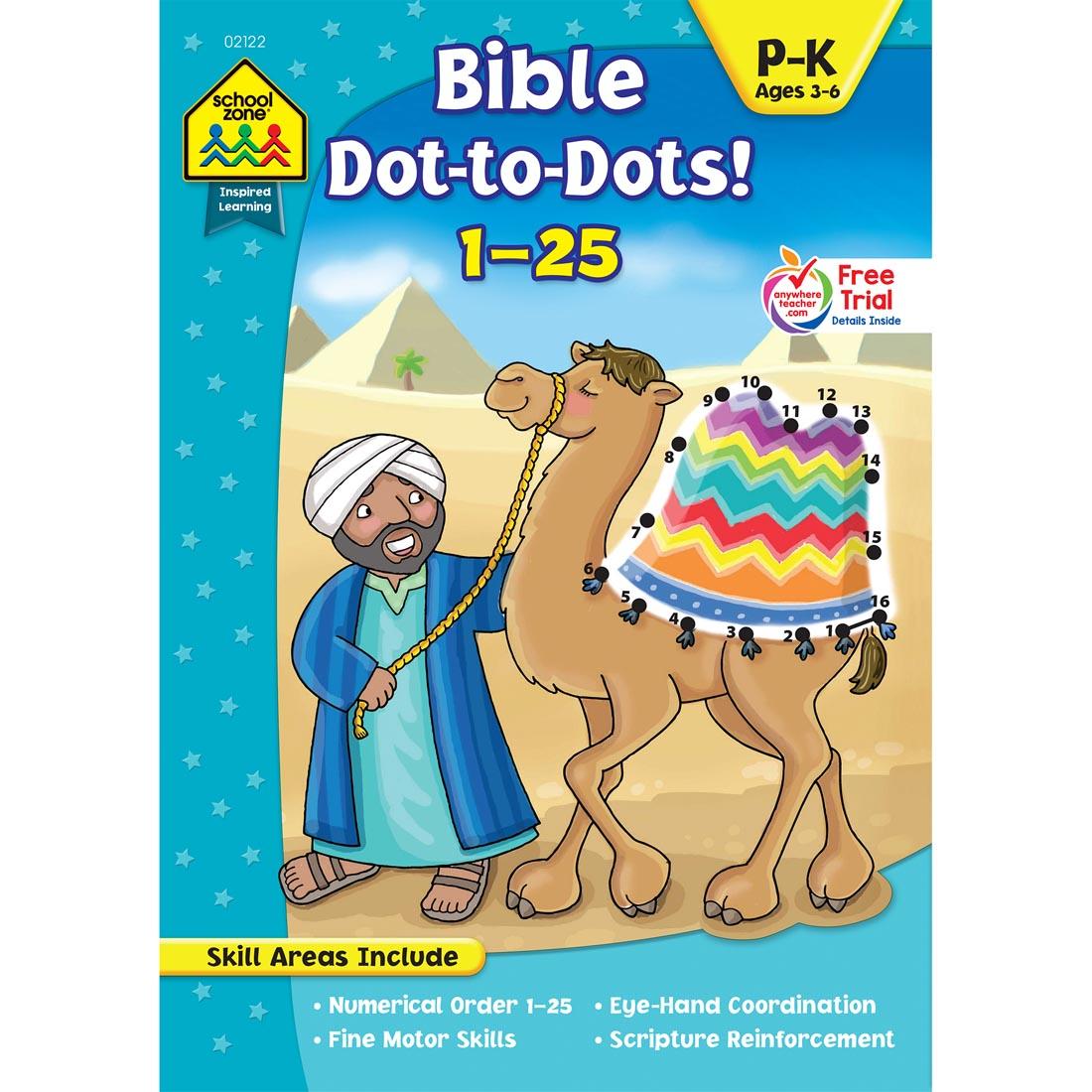 Cover of School Zone Book Bible Dot-to-Dots