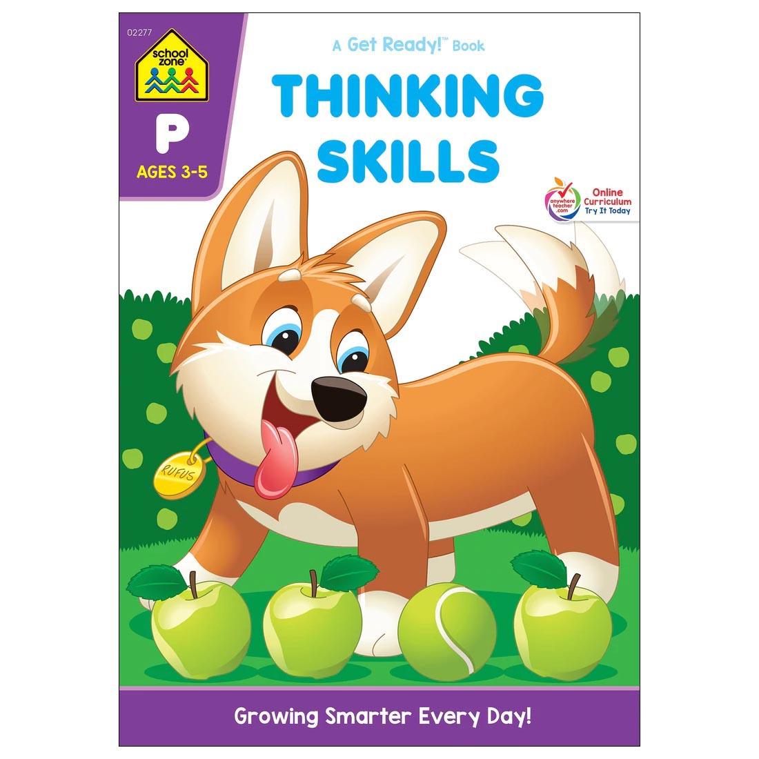 Cover of School Zone Thinking Skills Workbook