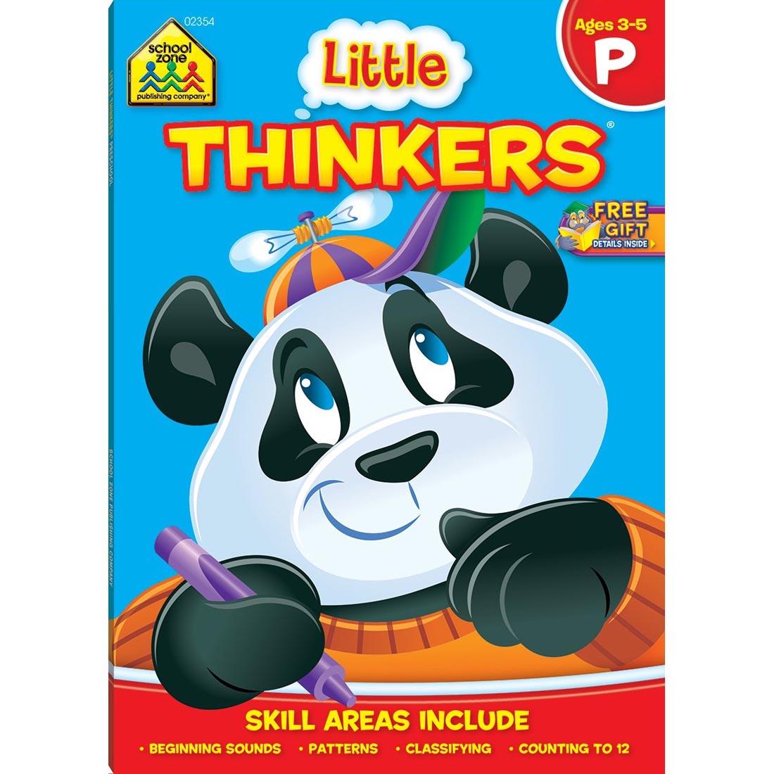 Cover of School Zone Little Thinkers Workbook Preschool