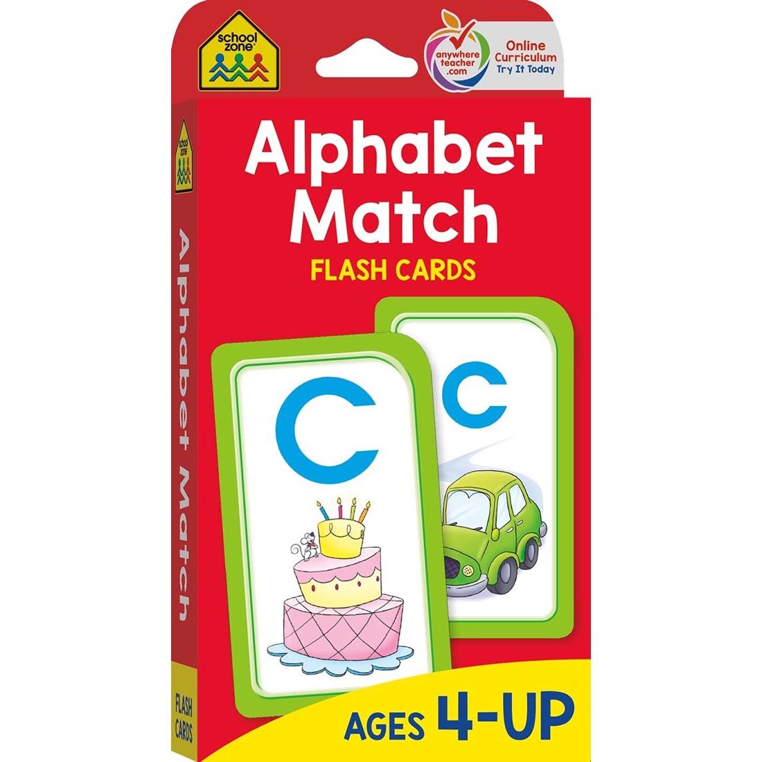 School Zone Alphabet Match Flash Cards