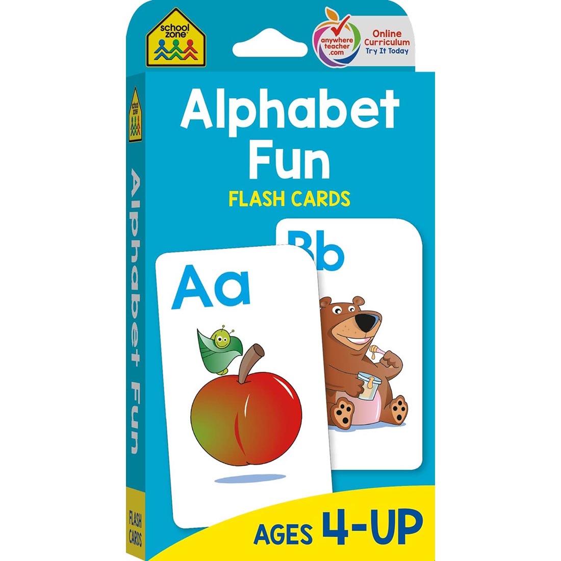 School Zone Alphabet Fun Flash Cards