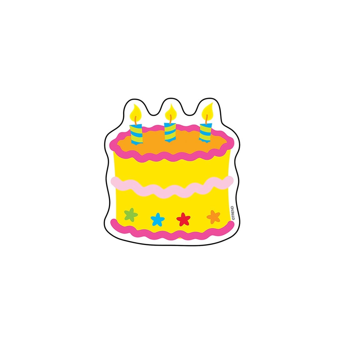 TREND Birthday Cake Mini Accent