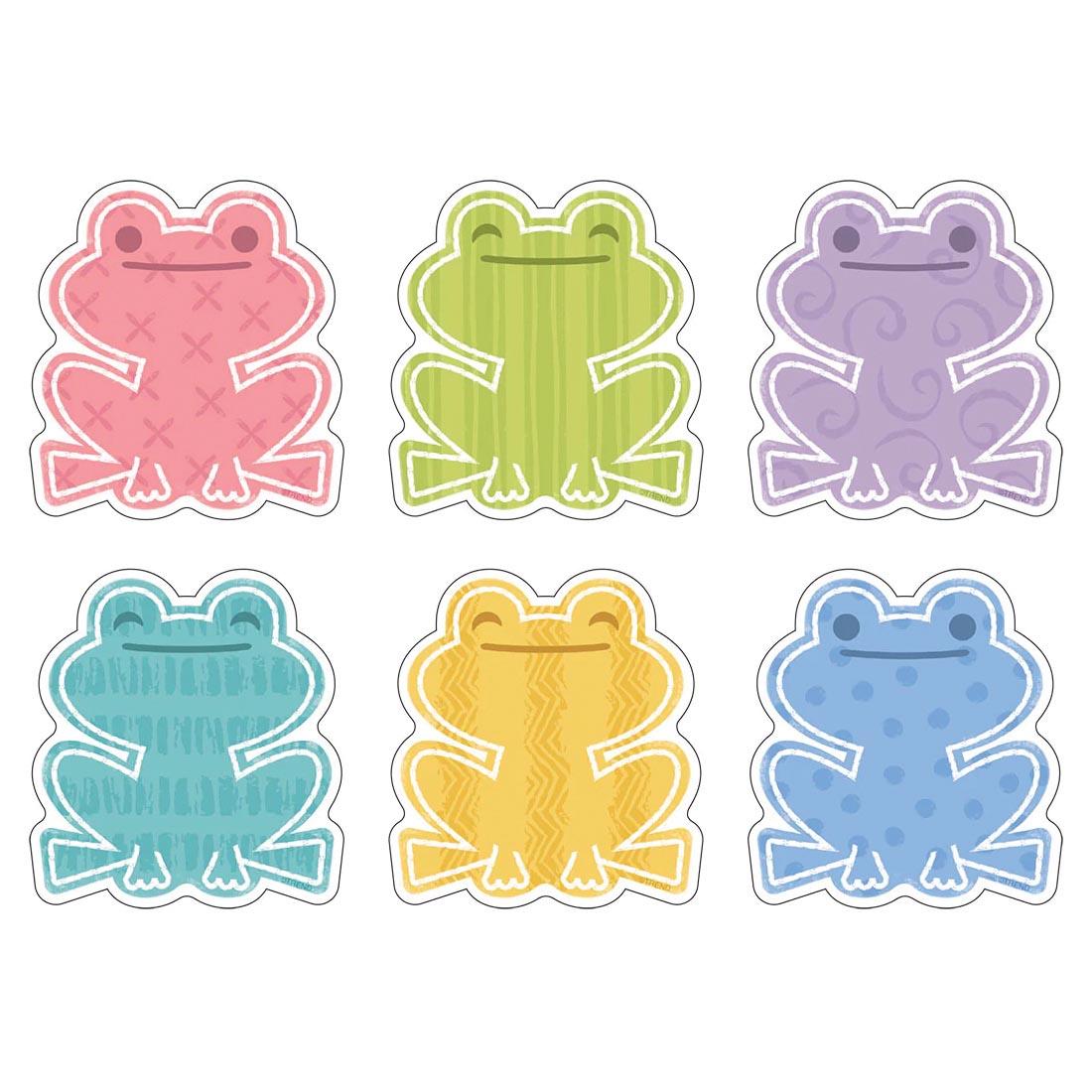 Six Garden Frogs Mini Accents from the Good To Grow collection by TREND