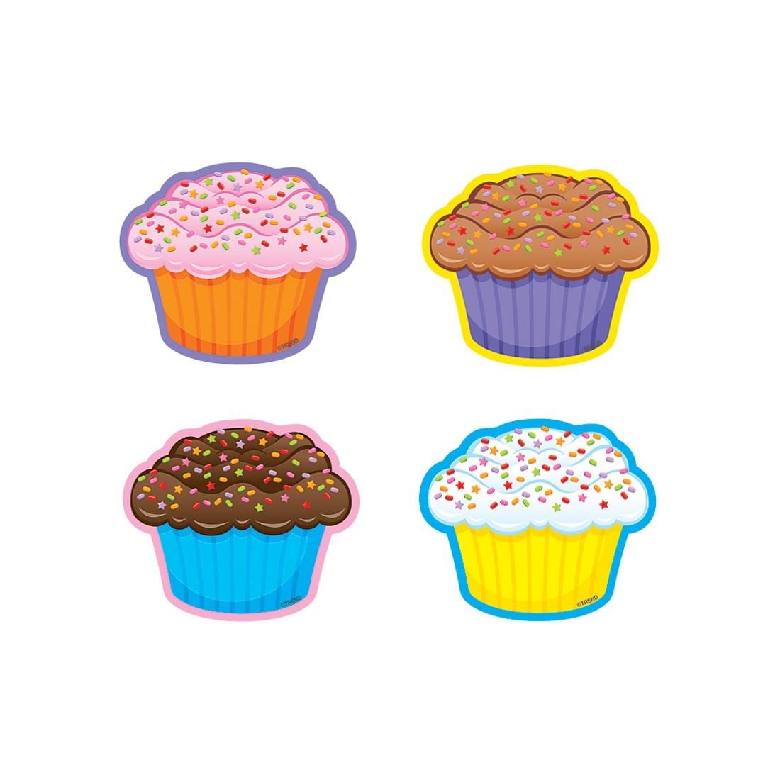 Four TREND Cupcakes Mini Accents