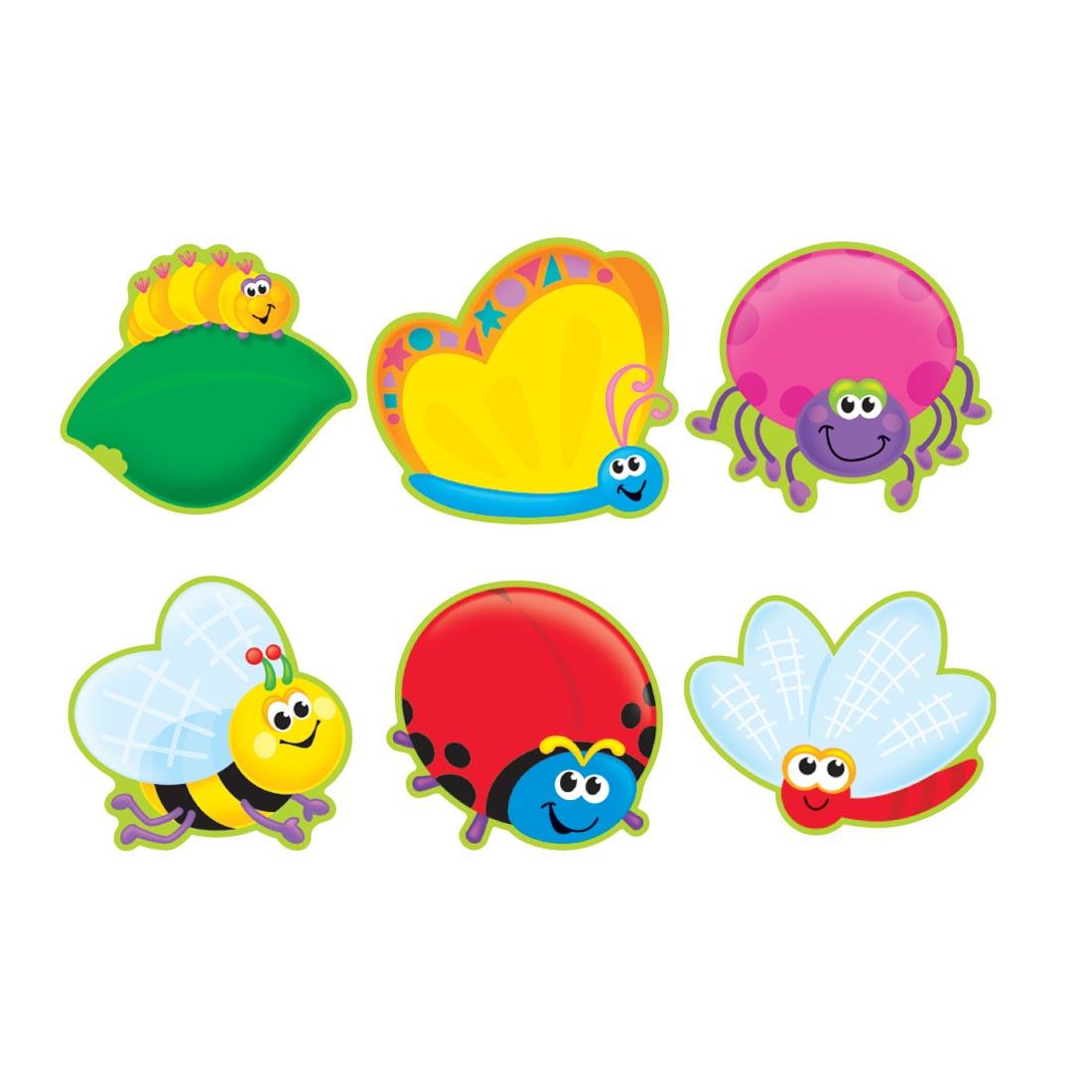 Six TREND Bright Bugs Classic Accents