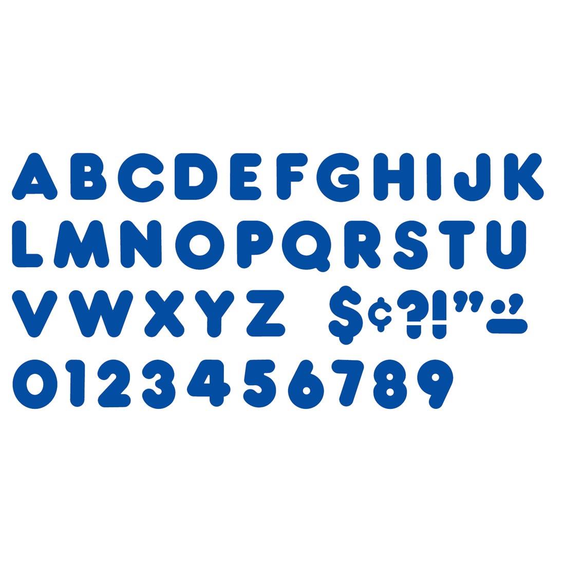 TREND Royal Blue Casual Ready Letters